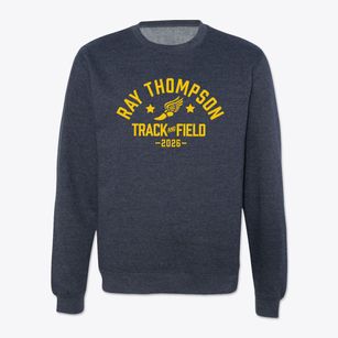 Ray Thompson Elementary School Track and Field Crewneck Sweatshirt
