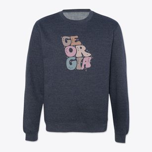  Georgia Pastel Crewneck Sweatshirt