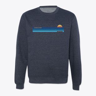Chester Texas Water View Crewneck Sweatshirt