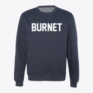 Burnet Texas Classic Block Crewneck Sweatshirt