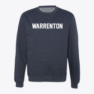 Warrenton Oregon Classic Block Crewneck Sweatshirt