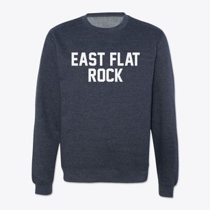 East Flat Rock North Carolina Classic Block Crewneck Sweatshirt