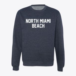 North Miami Beach Florida Classic Block Crewneck Sweatshirt