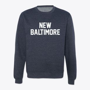 New Baltimore New York Classic Block Crewneck Sweatshirt
