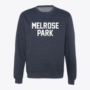 Melrose Park New York Classic Block Crewneck Sweatshirt