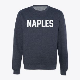 Naples Utah Classic Block Crewneck Sweatshirt
