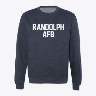 Randolph Afb Texas Classic Block Crewneck Sweatshirt