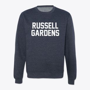 Russell Gardens New York Classic Block Crewneck Sweatshirt
