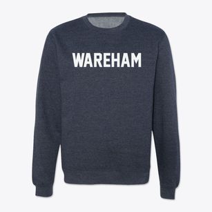 Wareham Massachusetts Classic Block Crewneck Sweatshirt