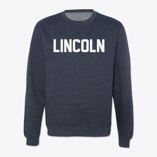 Lincoln Rhode Island Classic Block Crewneck Sweatshirt