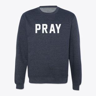 Pray Montana Classic Block Crewneck Sweatshirt