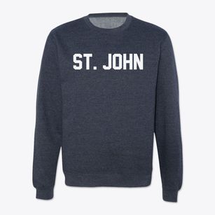 St. John Washington Classic Block Crewneck Sweatshirt