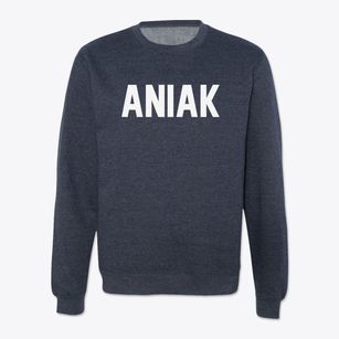 Aniak Alaska Classic Block Crewneck Sweatshirt