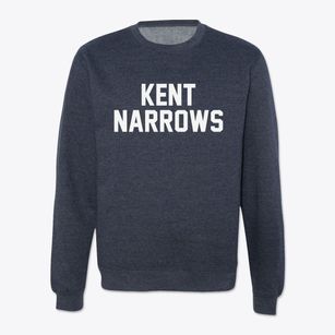 Kent Narrows Maryland Classic Block Crewneck Sweatshirt