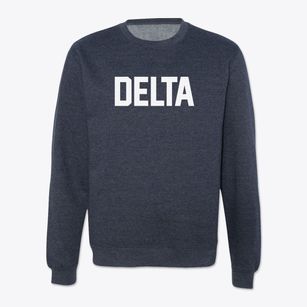 Delta Iowa Classic Block Crewneck Sweatshirt