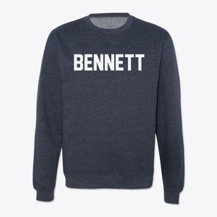 Bennett North Carolina Classic Block Crewneck Sweatshirt