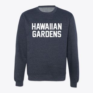 Hawaiian Gardens California Classic Block Crewneck Sweatshirt