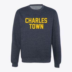 Charles Town West Virginia Classic Block Crewneck Sweatshirt