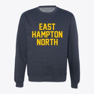 East Hampton North New York Classic Block Crewneck Sweatshirt