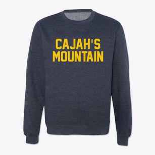 Cajah's Mountain North Carolina Classic Block Crewneck Sweatshirt