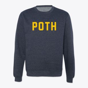 Poth Texas Classic Block Crewneck Sweatshirt