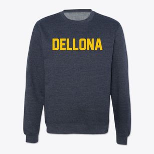 Dellona Wisconsin Classic Block Crewneck Sweatshirt