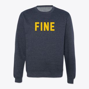 Fine New York Classic Block Crewneck Sweatshirt