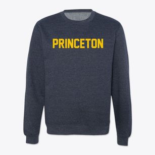 Princeton Wisconsin Classic Block Crewneck Sweatshirt