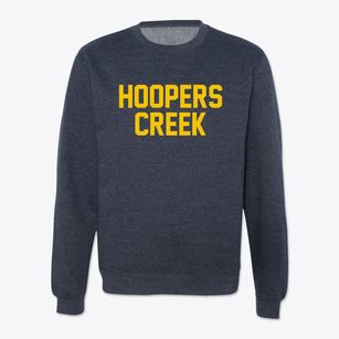 Hoopers Creek North Carolina Classic Block Crewneck Sweatshirt