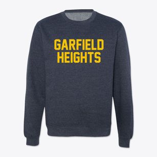 Garfield Heights Ohio Classic Block Crewneck Sweatshirt