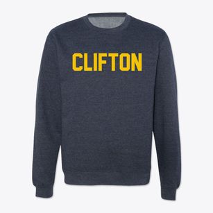 Clifton Maine Classic Block Crewneck Sweatshirt