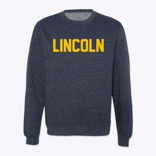Lincoln Montana Classic Block Crewneck Sweatshirt