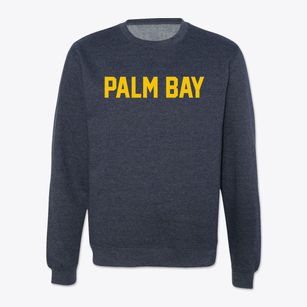 Palm Bay Florida Classic Block Crewneck Sweatshirt