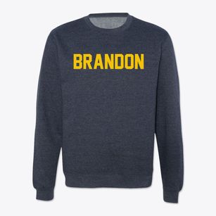 Brandon Florida Classic Block Crewneck Sweatshirt
