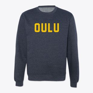 Oulu Wisconsin Classic Block Crewneck Sweatshirt