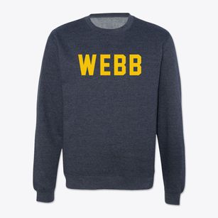 Webb Mississippi Classic Block Crewneck Sweatshirt