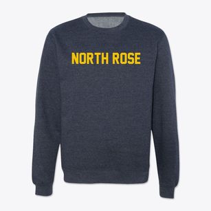 North Rose New York Classic Block Crewneck Sweatshirt