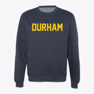 Durham New Hampshire Classic Block Crewneck Sweatshirt
