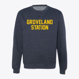 Groveland Station New York Classic Block Crewneck Sweatshirt