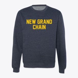 New Grand Chain Illinois Classic Block Crewneck Sweatshirt