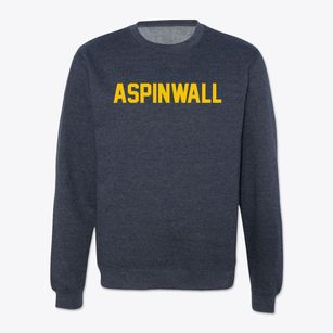 Aspinwall Iowa Classic Block Crewneck Sweatshirt