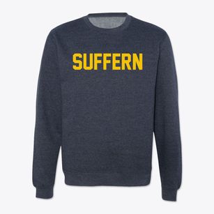 Suffern New York Classic Block Crewneck Sweatshirt