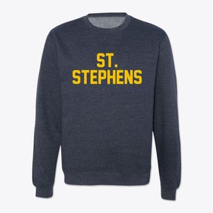 St. Stephens North Carolina Classic Block Crewneck Sweatshirt