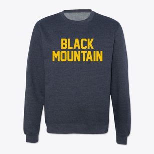Black Mountain North Carolina Classic Block Crewneck Sweatshirt