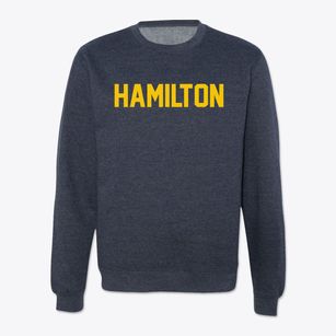 Hamilton Massachusetts Classic Block Crewneck Sweatshirt