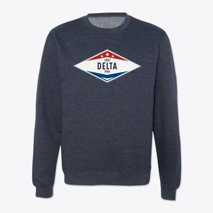 Delta Utah Diamond Star Crewneck Sweatshirt