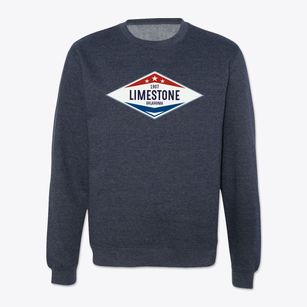 Limestone Oklahoma Diamond Star Crewneck Sweatshirt