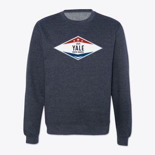 Yale South Dakota Diamond Star Crewneck Sweatshirt