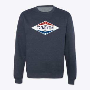 Tremonton Utah Diamond Star Crewneck Sweatshirt