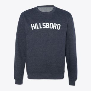 Hillsboro Illinois Classic Curve Crewneck Sweatshirt